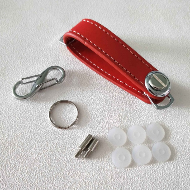 EDC Pocket Key Organizer - Ledertasche - Schlüsselanhänger