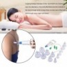 Saugnäpfe - Anti-Cellulite-Massagegerät - Schröpftherapie - Chinesische Medizin - 12 Stück