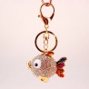 Colorful crystal fish - keychainKeyrings