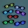 LED luminous glasses - punk style - USBSunglasses