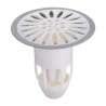 Silicone bathroom floor strainerDrains