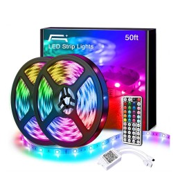 RGB LED strip - Bluetooth - with remote controllerLED strips