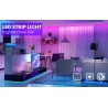 RGB-LED-Streifen - Bluetooth - mit Fernbedienung
