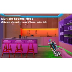 RGB-LED-Streifen - Bluetooth - mit Fernbedienung