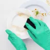 Disposable nitrile gloves - multipurpose - waterproof - green - 100 piecesHealth & Beauty