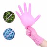 Disposable vinyl gloves - multipurpose - waterproof - food grade - pink - 100 piecesHealth & Beauty