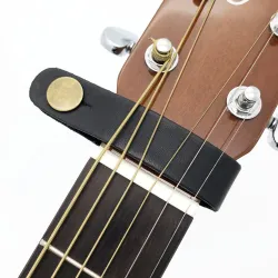Leather guitar strap - holderGuitars