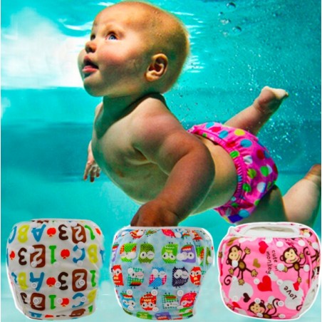 Babyschwimmwindel - verstellbar - wasserdicht - Schwimmhose
