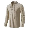 Classic long sleeve shirt - tie up necklineT-shirts