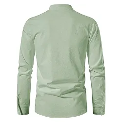 Klassisches Langarm-Shirt – zum Binden am Ausschnitt
