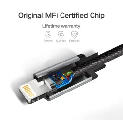 Ugreen - 24A MFi - USB zu Lightning - Datenkabel - Schnellladegerät