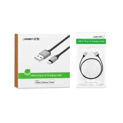 Ugreen - 24A MFi - USB zu Lightning - Datenkabel - Schnellladegerät
