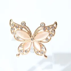 Crystal butterfly broochBrooches