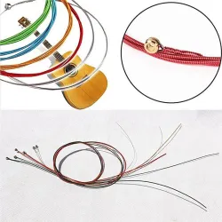 Colorful guitar strings - 6 pieces setGuitars
