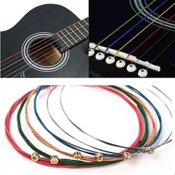 Colorful guitar strings - 6 pieces setGuitars