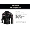 Kurze Lederjacke - dekorative Aufnäher