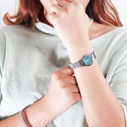 Aromatherapie-Diffusor-Armband – Edelstahl-Mesh-Armband