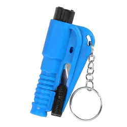 3 in 1 mini safety emergency hammer - seat belt cutter - window breakerKeyrings