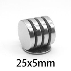 N35 – Neodym-Magnet – starke Scheibe – 25 mm * 5 mm