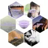 Disposable face / mouth masks - 3 layer - anti-dust - anti bacterial - purpleMouth masks