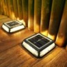 Solar-Boden-/Gartenleuchte – wasserdicht – 12 LED