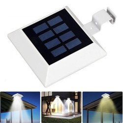 Solar-Außenlampe - PIR-Bewegungssensor - wasserdicht - 6 LED