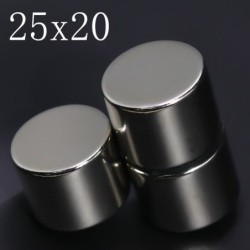 N35 – Neodym-Magnet – starke runde Scheibe – 25 mm * 20 mm