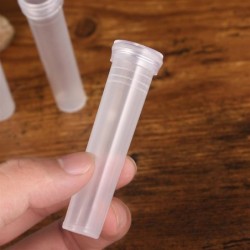 Transparent plastic tubes - mini flower holder - water container - 50 piecesGarden
