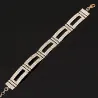 Elegantes breites Kristallarmband