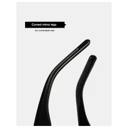 Punk style rectangle sunglasses - with snake decorationSunglasses