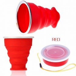 Foldable silicone mug - BPA free - 200mlOutdoor & Camping