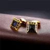Elegant square black cufflinksCufflinks