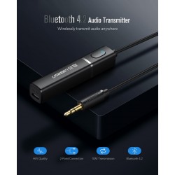Ugreen – 4.2 für TV-Kopfhörer PC APTX 3,5 mm Aux – Bluetooth 5.0 – Adapter – Sender