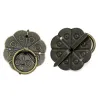 Antique bronze - furniture handles with screws - 10 piecesFurniture