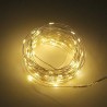 Solar – LED-Lichterkette – Lichterkette – wasserdicht – Weihnachtsdekoration für den Außenbereich – 10 m – 20 m
