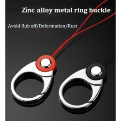 Handyhalter – mit Umhängeband/Ringschnalle – abnehmbar