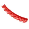 Motorradhelm-Dekoration – reflektierende Spikes