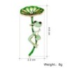 Brosche mit Lotus/Frosch