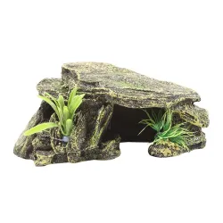 Harzinsel - Aquariumdekoration