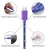 Geflochtenes Nylonkabel – Daten/Synchronisierung/Schnellladung – USB Typ C