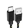 Geflochtenes Nylonkabel – Daten/Synchronisierung/Schnellladung – USB Typ C