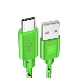 Geflochtenes Nylonkabel – Daten/Synchronisierung/Schnellladung – USB Typ C