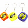 Mini measuring tape - automatic telescopic ruler - with keychain - 1mKeyrings