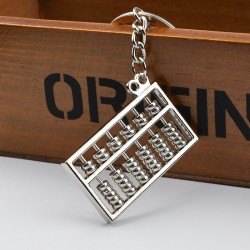 Keychain with abacus - 6 - 8 rowsKeyrings