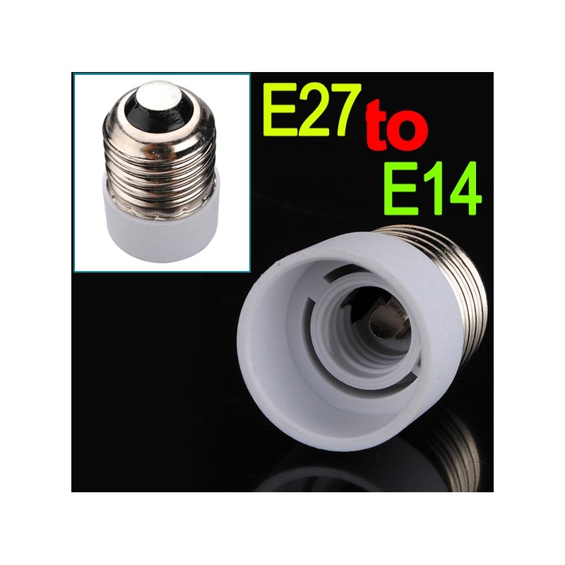 E27-zu-E14-Fassung – Glühbirne – Lampenkonverter