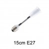 E27 to E27 fitting - flexible bulb holder - extension - lighting adapterLighting fittings