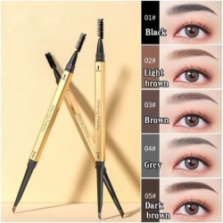 Colored eyebrow pencil - double head with brushEyes