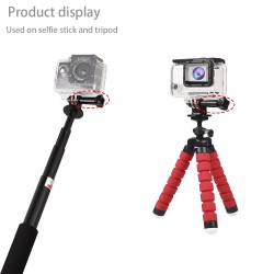 Stativhalterungsadapter – Knopf – lange Rändelschraube – für GoPro