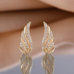 Crystal angel wings earringsEarrings