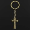 Jesus am Kreuz - Schlüsselanhänger aus Metall